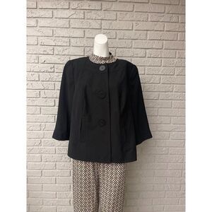 Isabella Black Blazer Size 14 NWOT